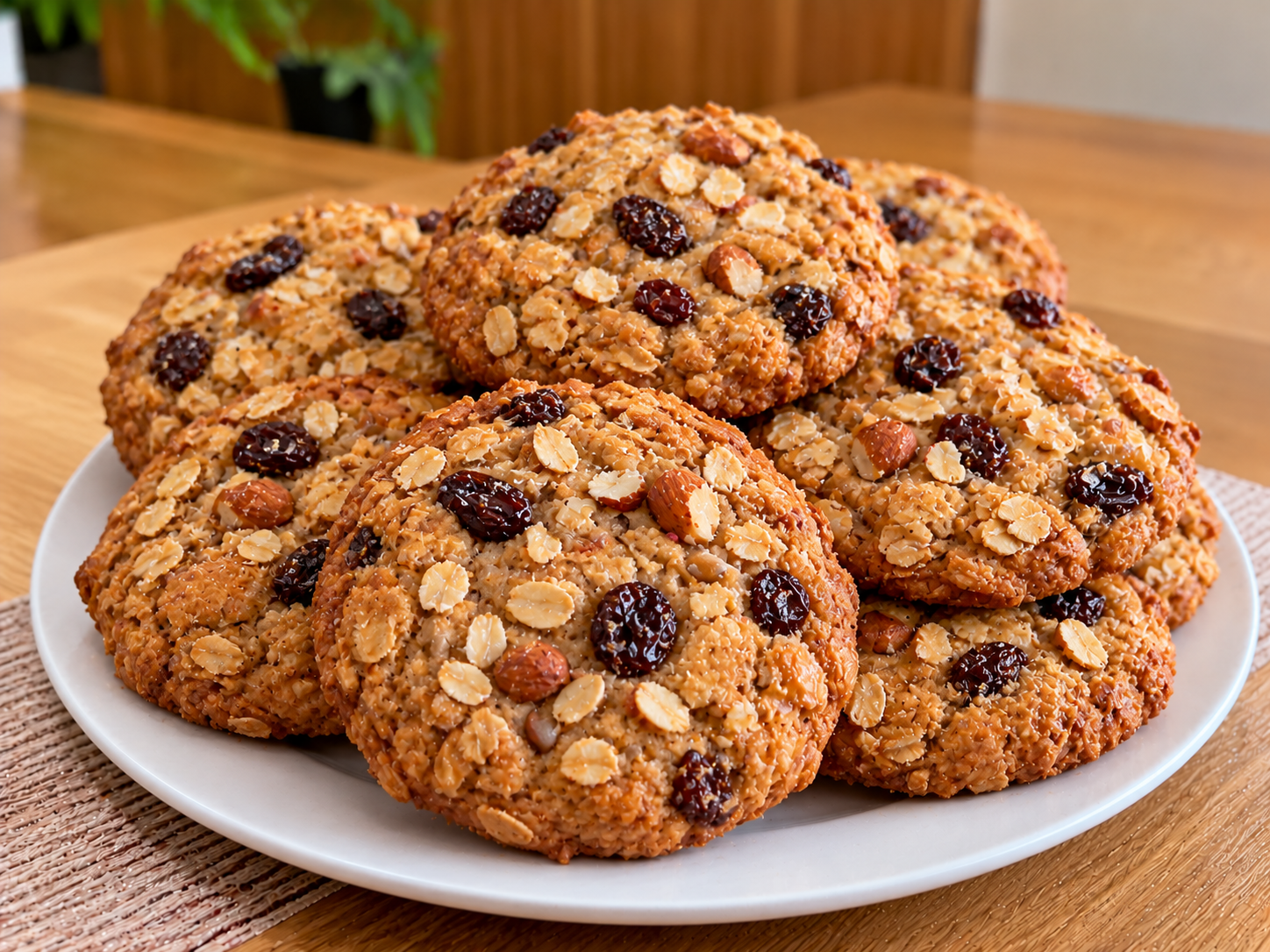 Galletas artesanales de avena
